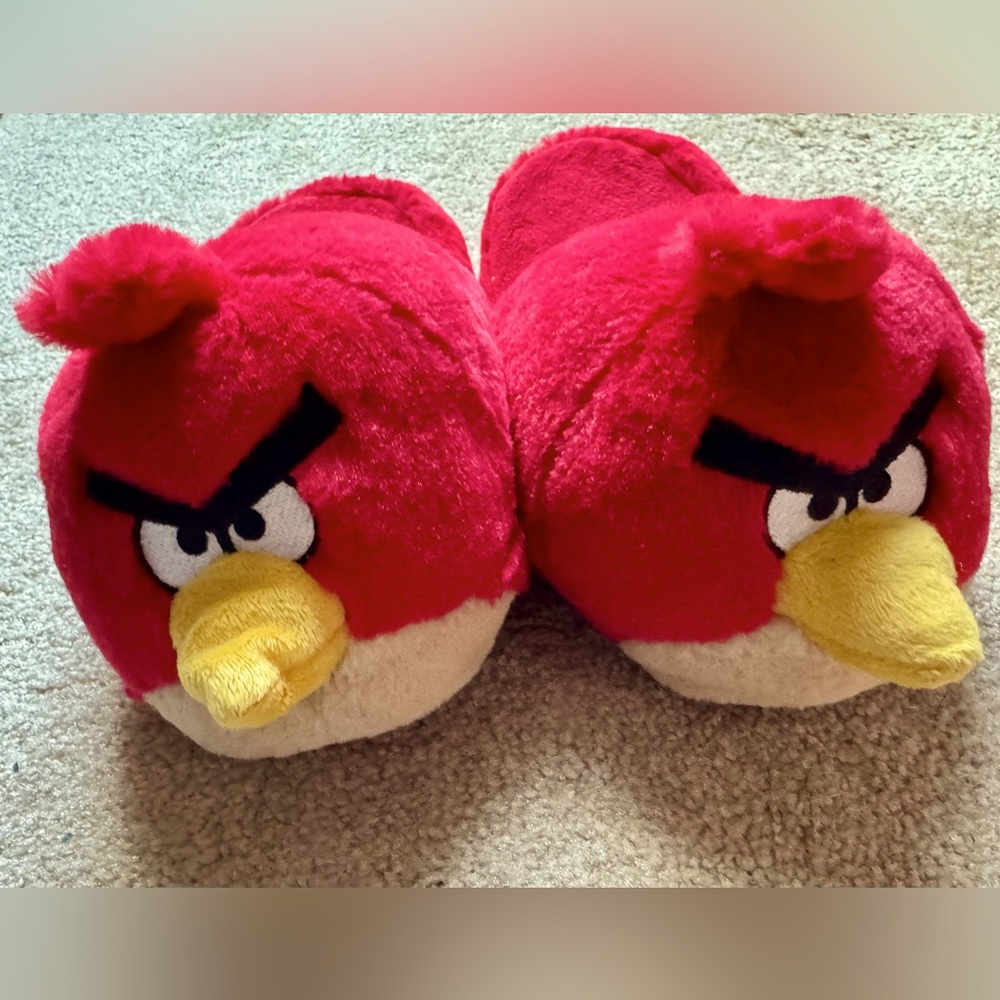 Angry Red Bird slipper size 2-3 M